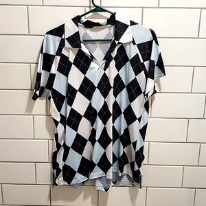 Golf Inspired Polo Shirt